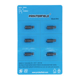 Printerfield 6 Pack Compatible Calculator Printer Ribbon Ink Roller for IR-40 Black